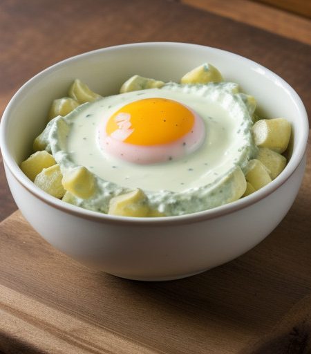 New England Potato Salad With Sour Cream Dressing recipe image