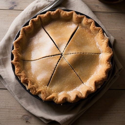 New Hampshire Maple Syrup Pie recipe image
