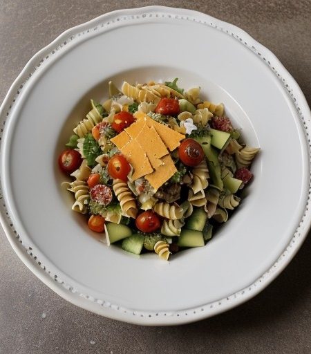 New Mexican Gazpaciio-Pasta Salad recipe image