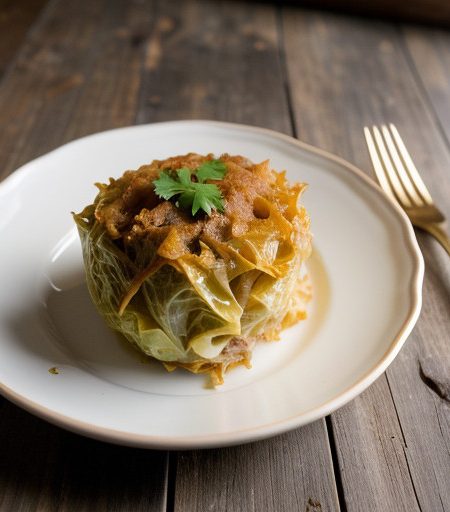 New Mexico Cabbage Casserole recipe image