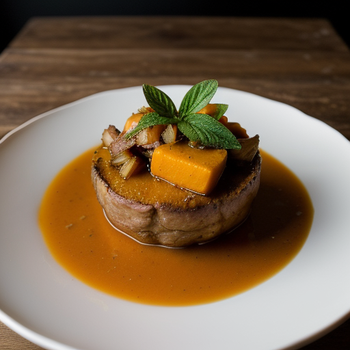 New Orleans Pork-Sweet Potato-Fruit Casserole recipe image