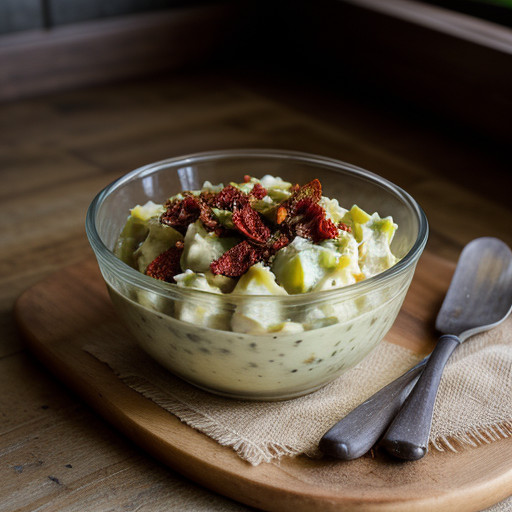 New Potato Salad With Dried Tomatoes recipe image