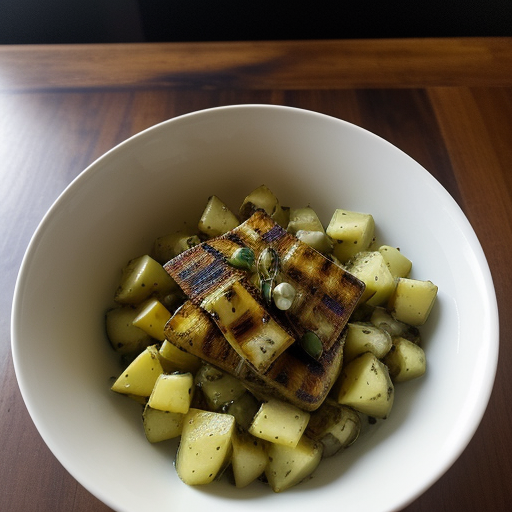 New Potato Salad With Sauteed Onion Vinaigrette recipe image