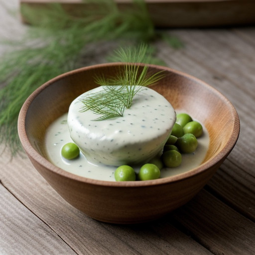 New Potatoes & Peas in Dill Sauce recipe image