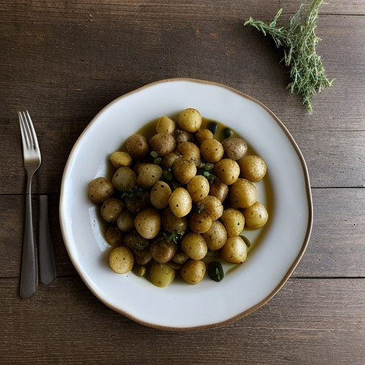 New Potatoes With Roasted Garlic recipe image