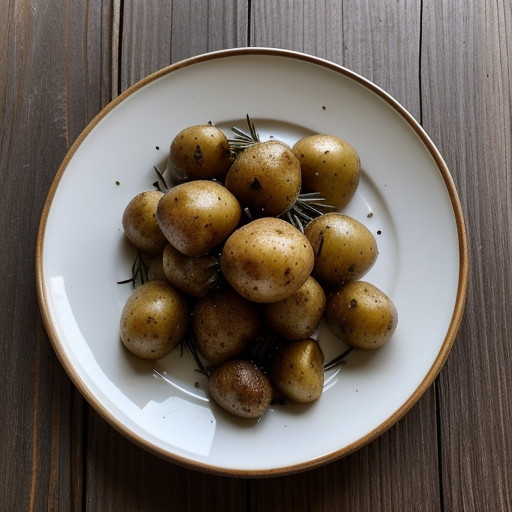 New Potatoes With Roasted Garlic recipe image