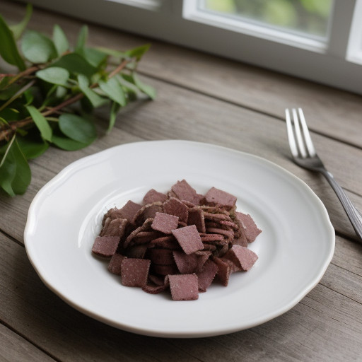 New Potatoes With Salami & Sorrel recipe image