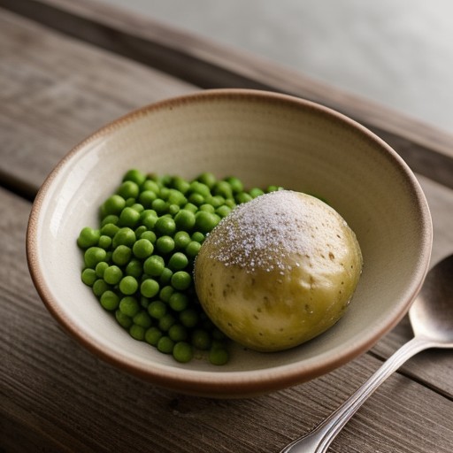 New Potatoes and Peas in Dill Sauce recipe image