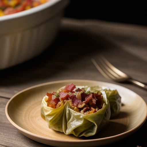 New-World Stuffed Cabbage recipe image