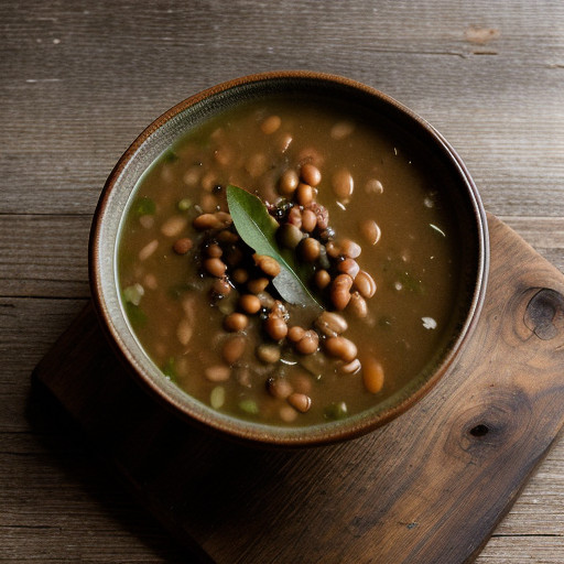 New Year's Day Black-Eyed Pea Soup recipe image