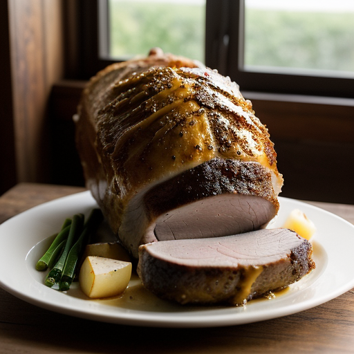 New Year's Pork Roast With Saurkraut recipe image