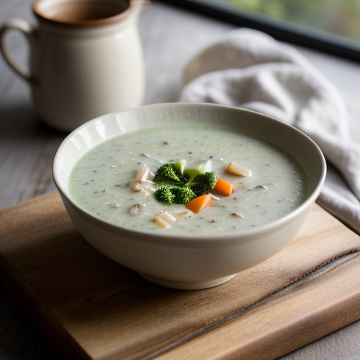 Next Day Rice & Broccoli Soup recipe image