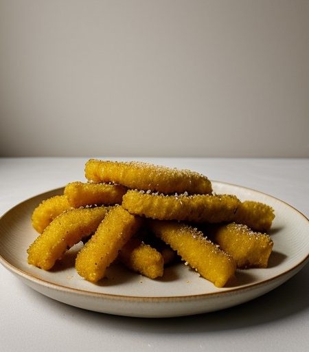 Ngabaung Jyaw (Squash Strips Tempura recipe image