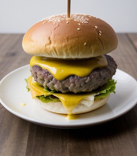 Nifty Hamburgers on a Bun recipe image