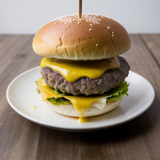 Nifty Hamburgers on a Bun recipe image