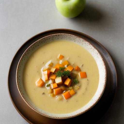 Nippy Apple Cheddar Soup recipe image