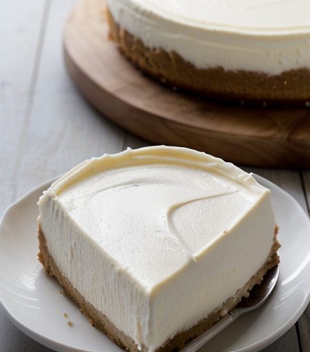No-Bake Apple Cheesecake recipe image