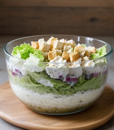 No Bake Chicken Salad recipe image