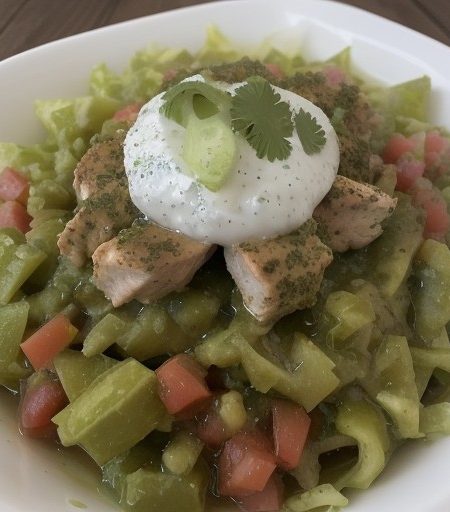 No Bake Chicken Salsa recipe image