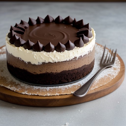 No Bake Chocolate Cheesecake recipe image
