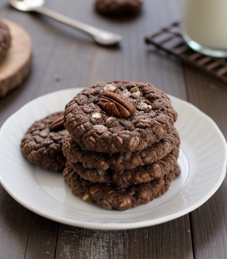 No-Bake Chocolate Oatmeal Cookies recipe image