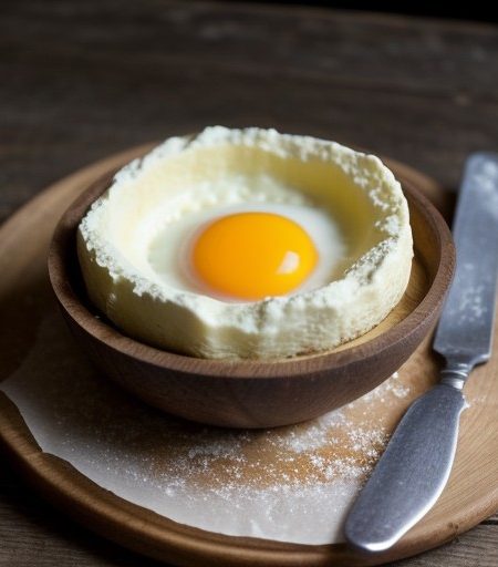No Bake Egg Bread recipe image