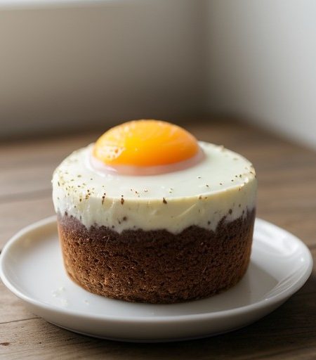 No Bake Egg Cake recipe image