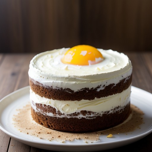 No Bake Egg Cake recipe image