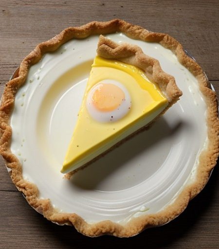 No Bake Egg Pie recipe image