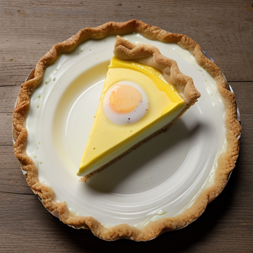 No Bake Egg Pie recipe image