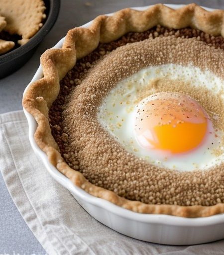 No Bake Egg Pie recipe image