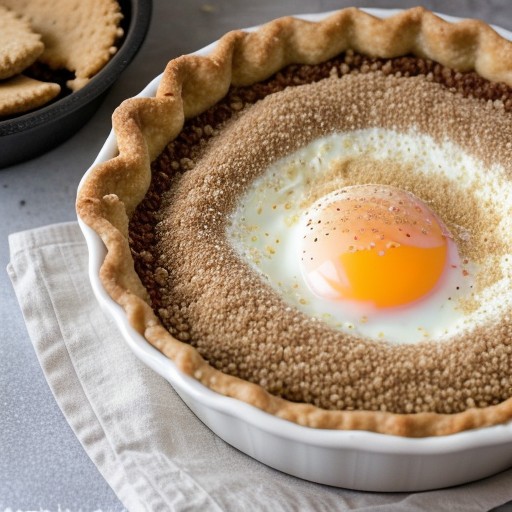 No Bake Egg Pie recipe image