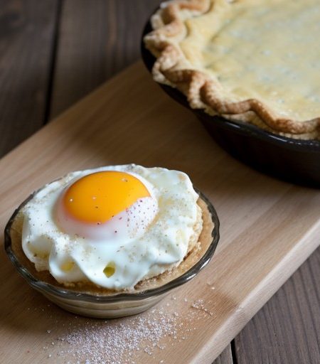 No Bake Egg Pie recipe image