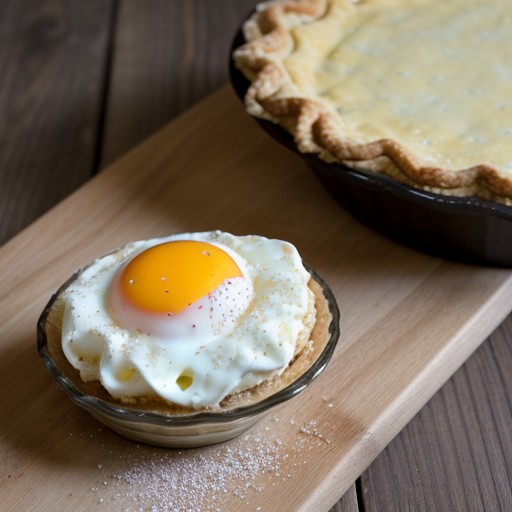 No Bake Egg Pie recipe image