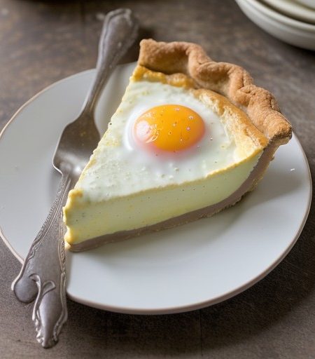 No Bake Egg Pie recipe image