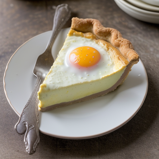 No Bake Egg Pie recipe image