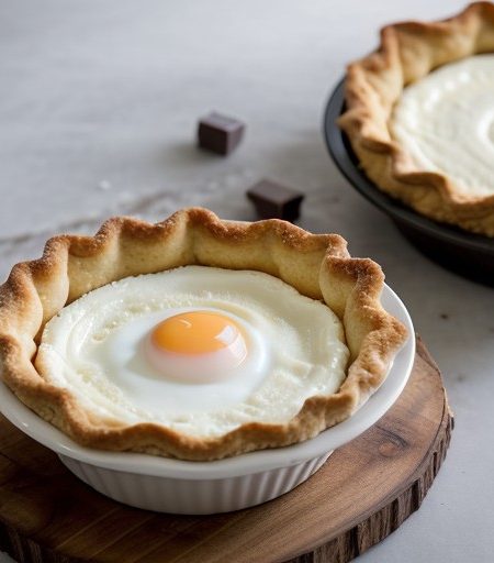 No Bake Egg Pie recipe image