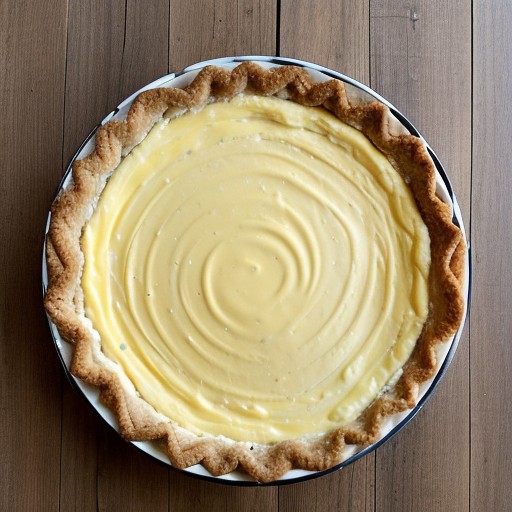 No Bake Egg Pie recipe image