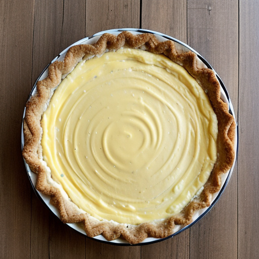 No Bake Egg Pie recipe image