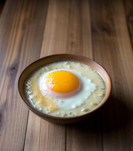 No Bake Egg Soup recipe image