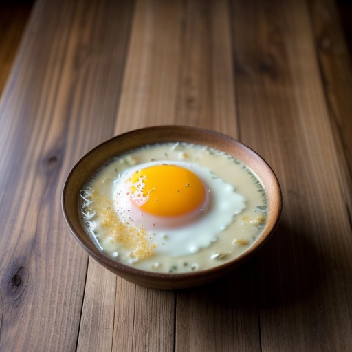 No Bake Egg Soup recipe image