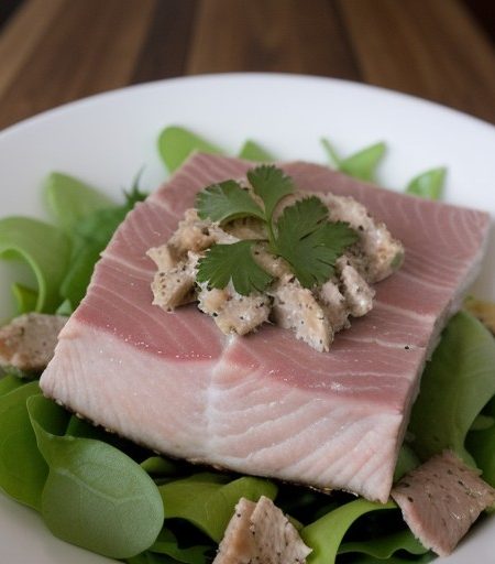 No Bake Fish Salad recipe image