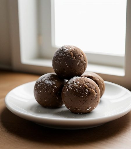 No-Bake Gingersnap Balls recipe image