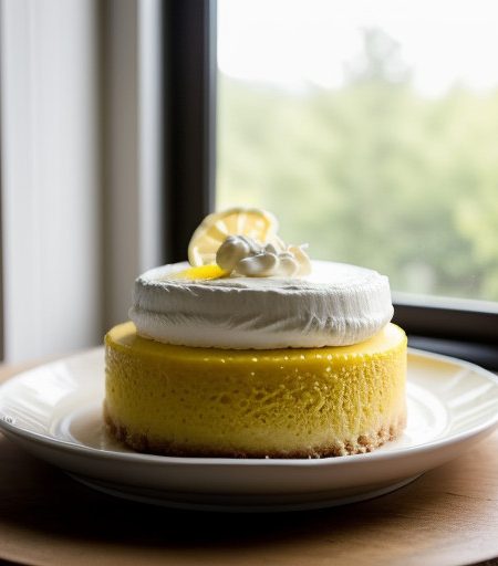 No Bake Lemon Cheese Cake recipe image