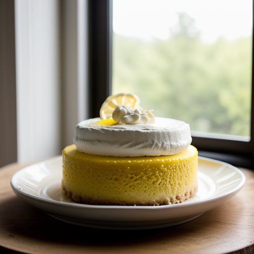 No Bake Lemon Cheese Cake recipe image
