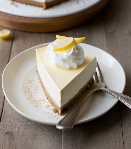 No-Bake Lemon Cheesecake recipe image
