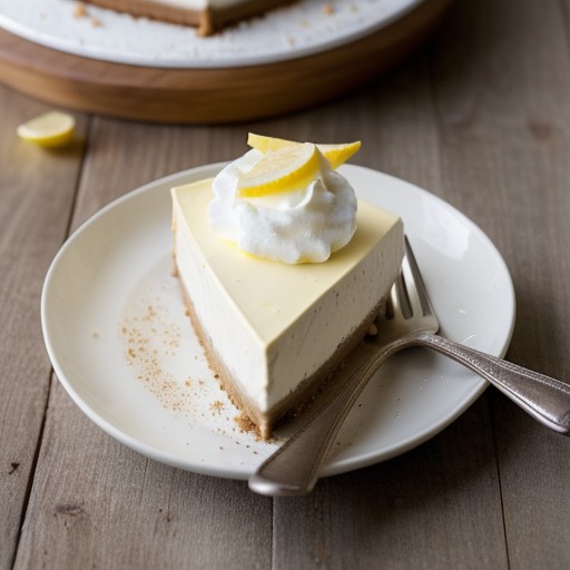 No-Bake Lemon Cheesecake recipe image
