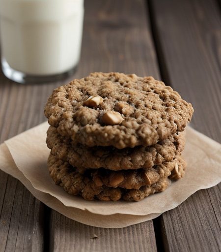 No Bake Oatmeal Cookies recipe image