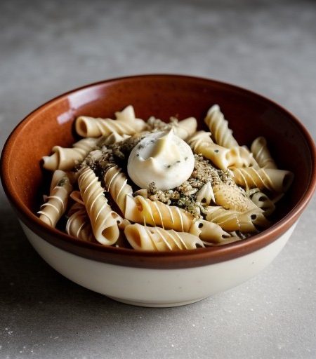 No Bake Pasta Dressing recipe image