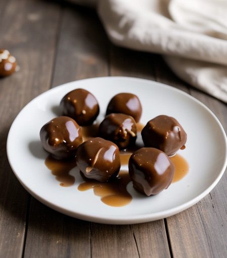 No-Bake Peanut Butter Balls recipe image